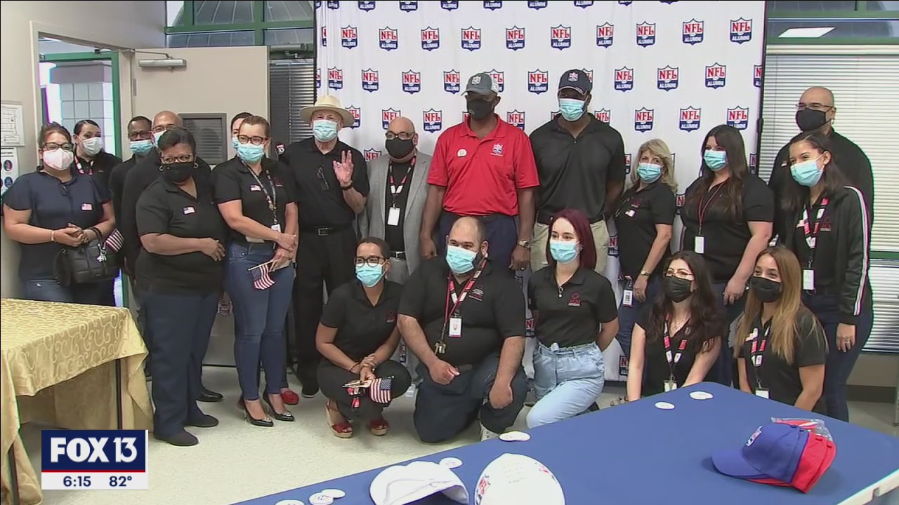 NFL vaccine event