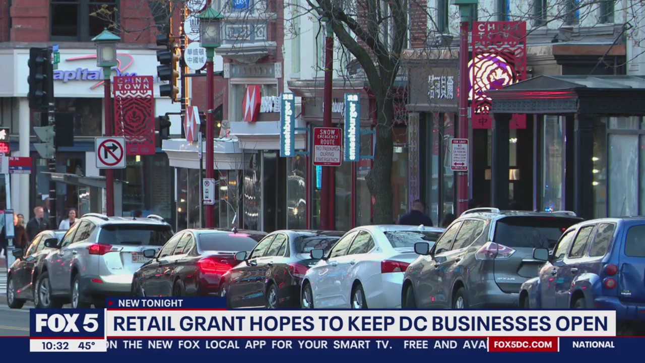 DC launches $500K retail grant to revive struggling businesses amid rising crime and inflation
