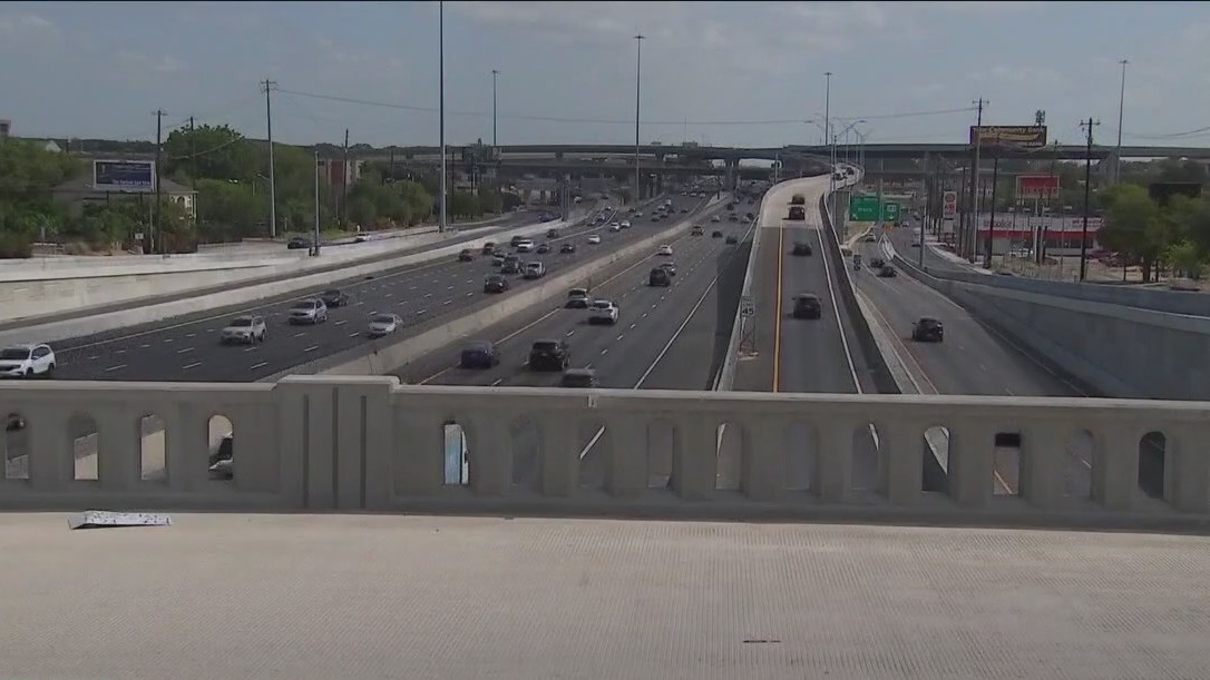 I-35 expansion project breaks ground amid protest