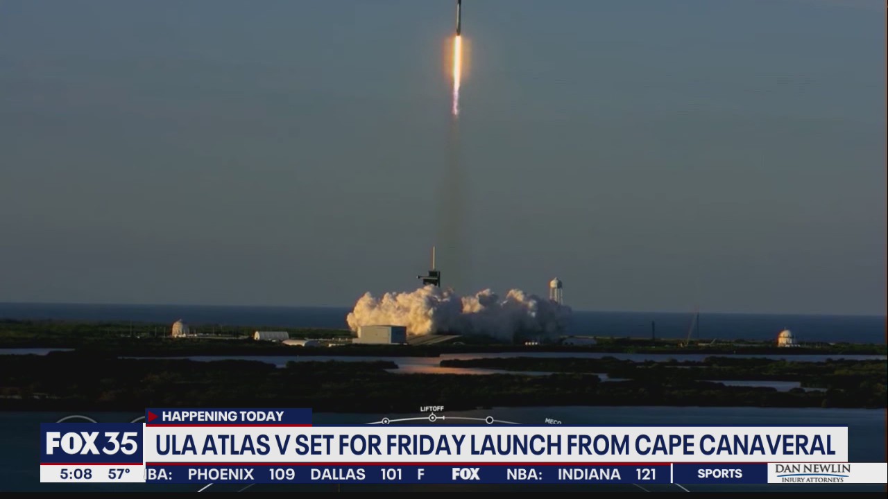 ULA Atlas V rocket to launch from Cape Canaveral