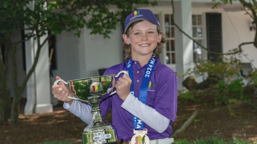 Manor boy wins first at golf competition