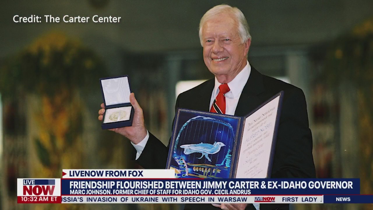 Jimmy Carter & former Idaho governor were friends in and out of office
