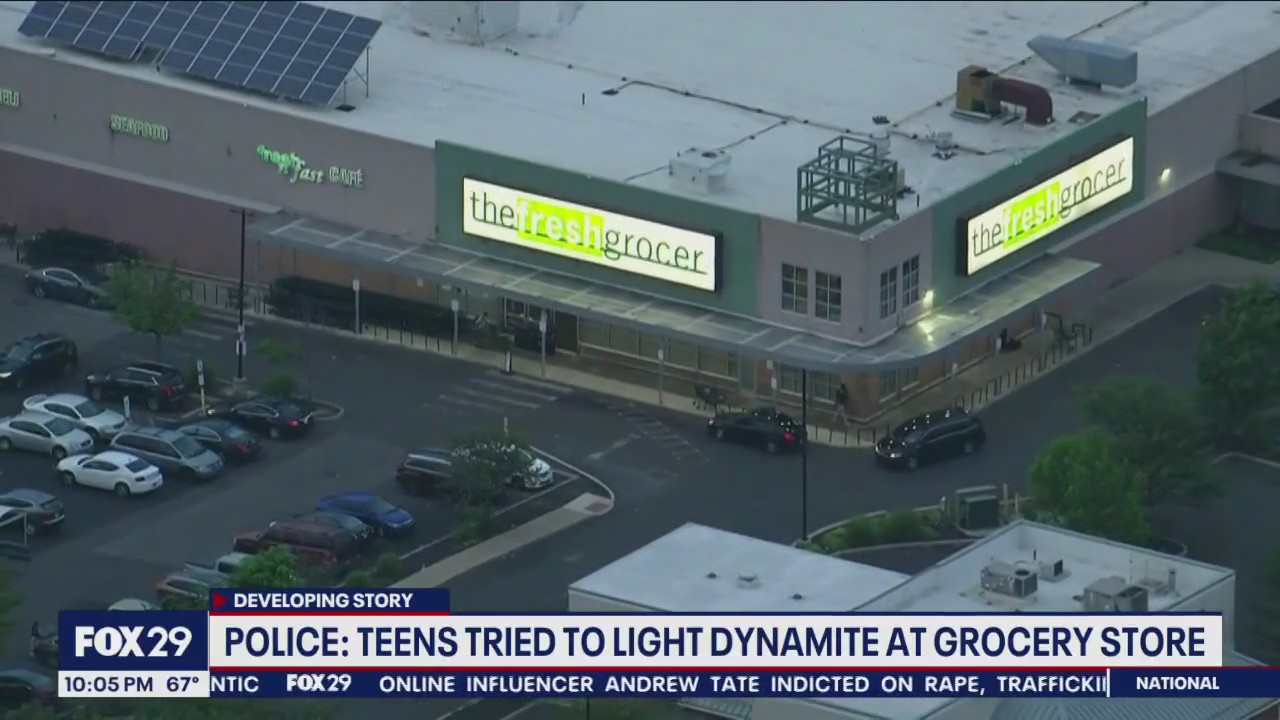 Police: Teens tried to light explosives inside East Germantown grocery store