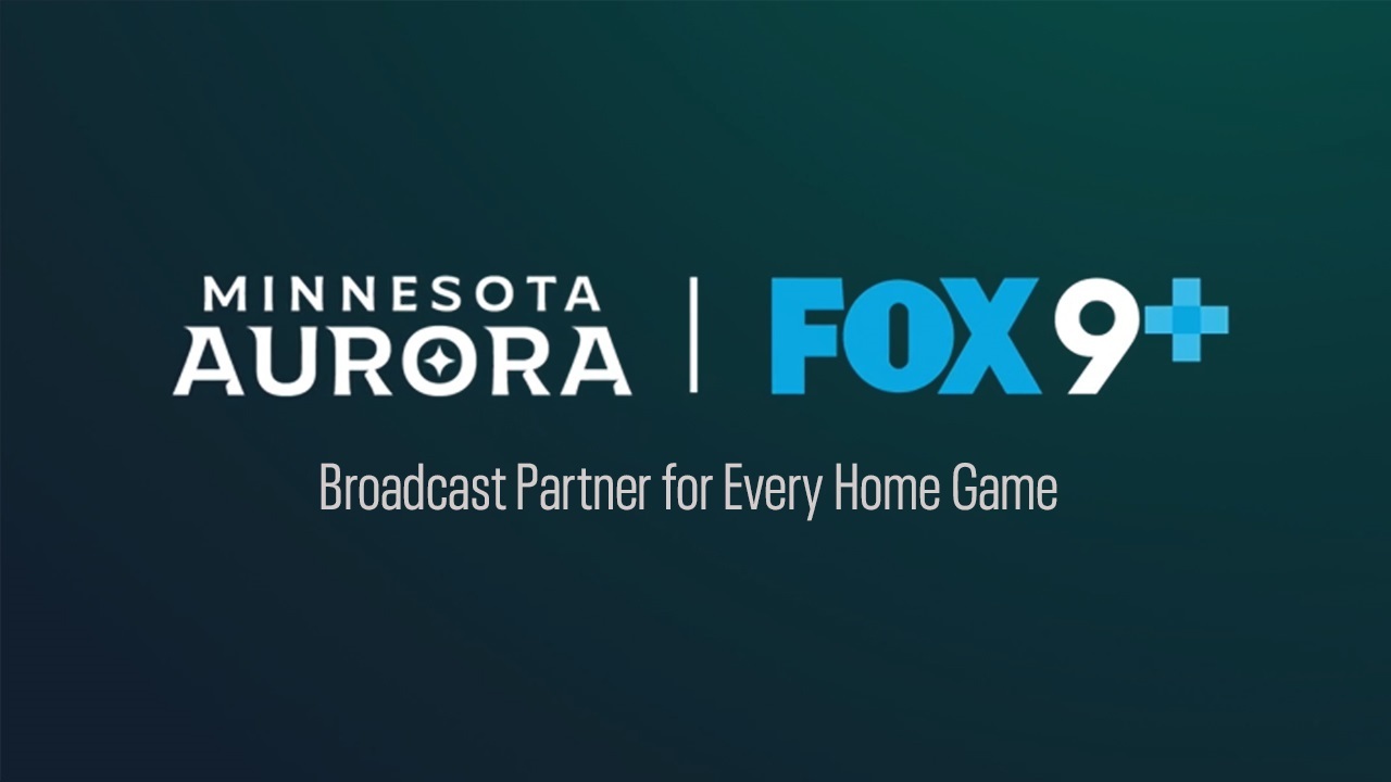 Minnesota Aurora home games on TV on FOX 9+ in 2023