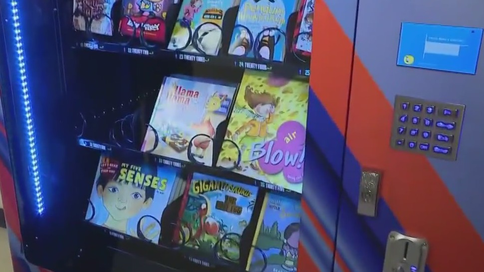 Schools in Gary get creative with book vending machines
