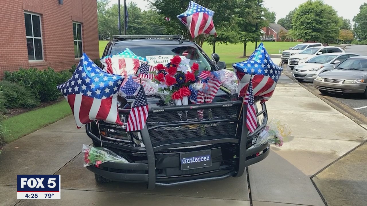 Community remembers Newnan police officer who died from COVID-19