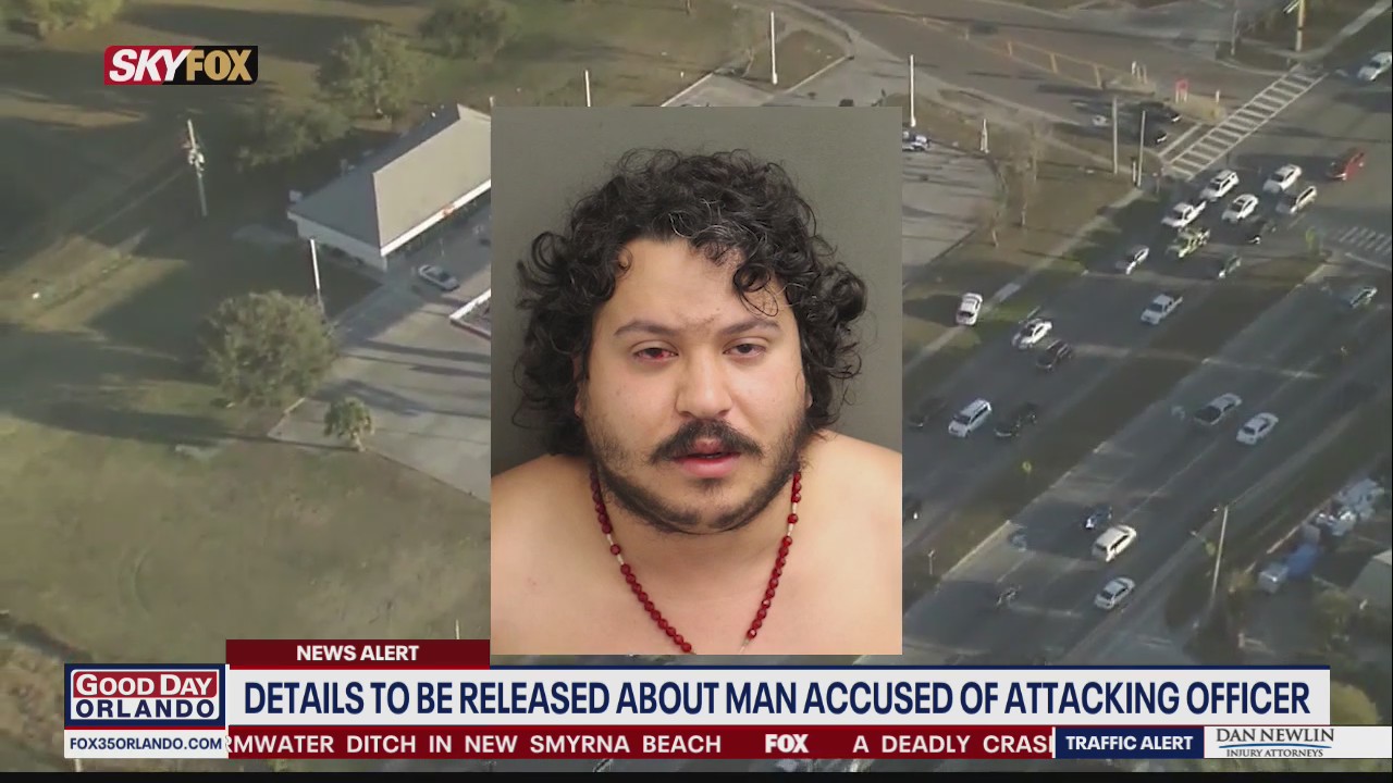 OPD: Man arrested following 'unprovoked attack' on Orlando police officer
