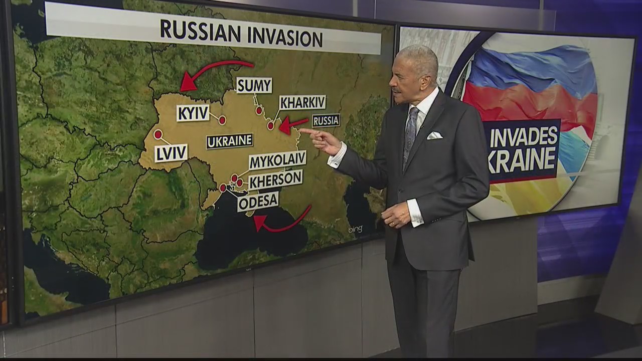 Russian war machine invades Ukraine, Biden promises sanctions