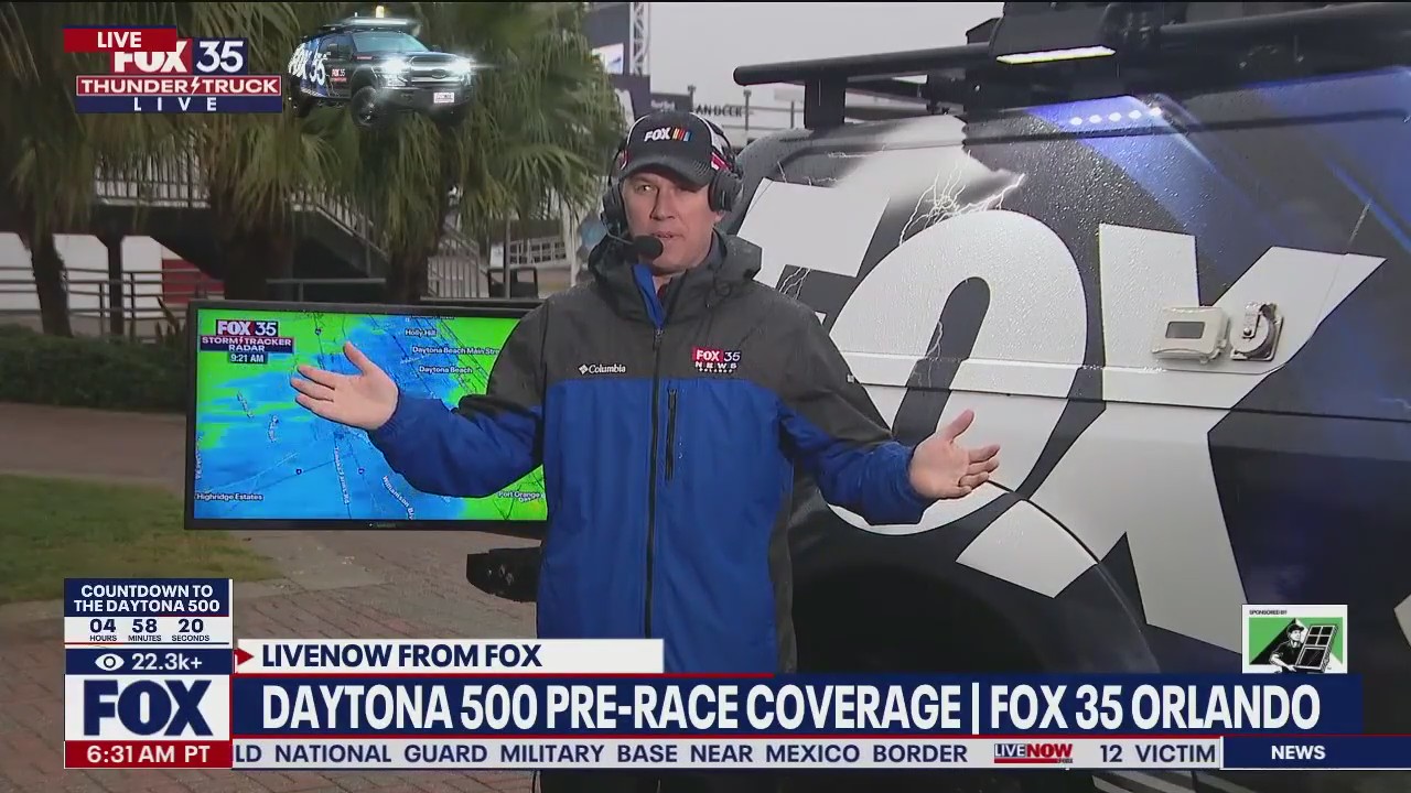 Daytona 500 postponed to Monday at 4 PM (ET)