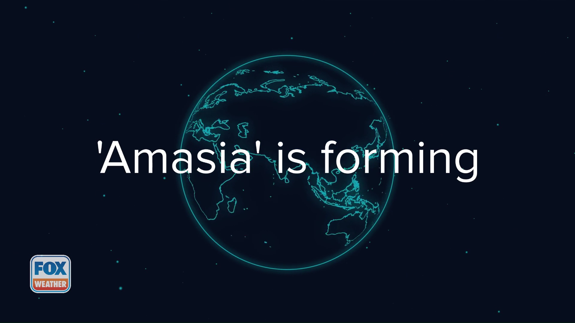 Supercontinent Amasia is forming