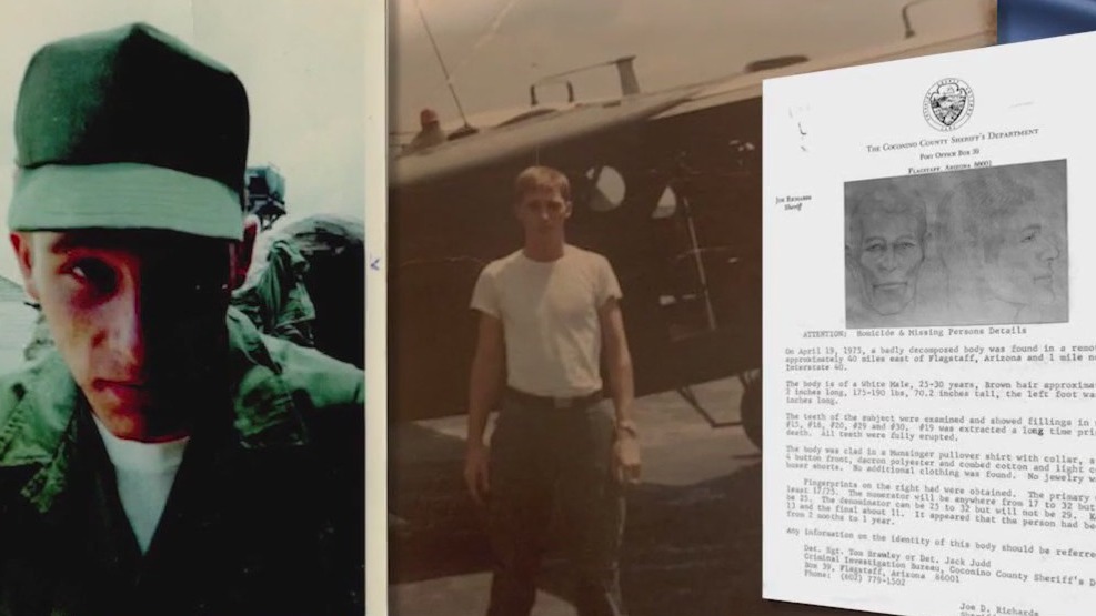 Human remains found near Flagstaff ID'd as Vietnam vet