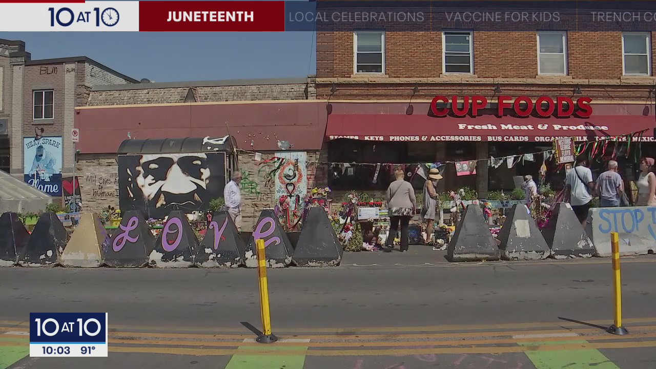 George Floyd Square marks Juneteenth in Minneapolis