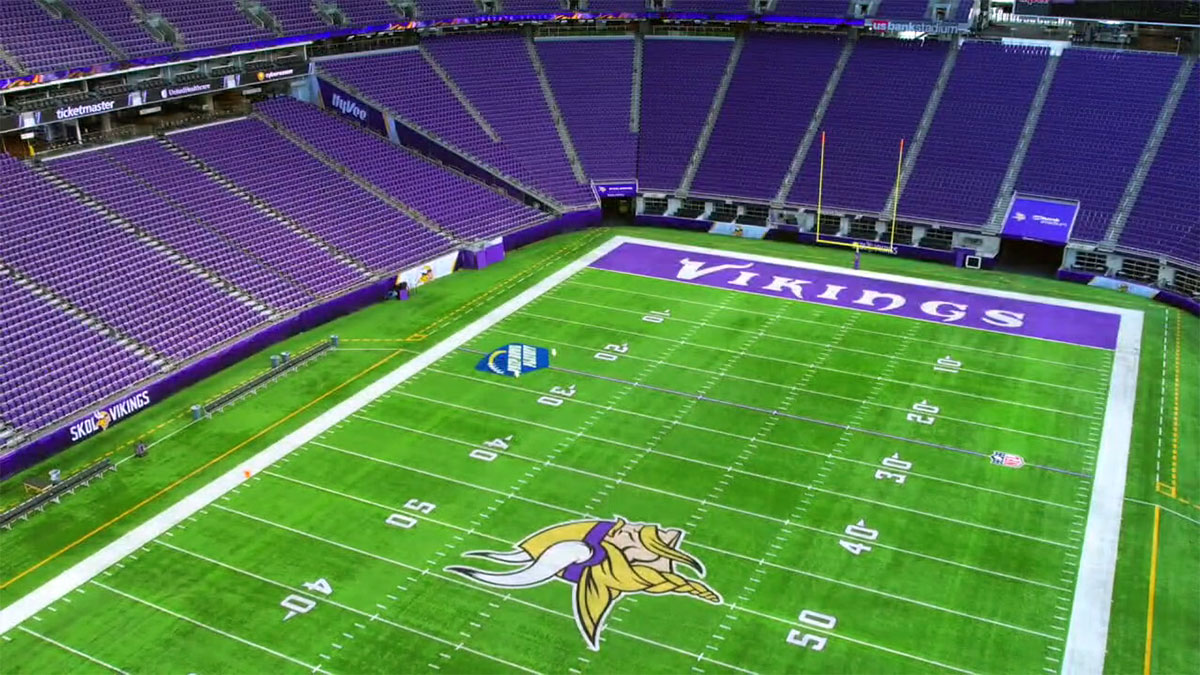Natural grass at U.S. Bank Stadium?