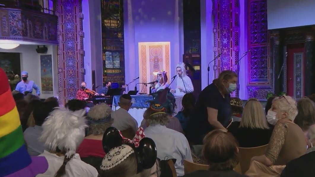 In-person Purim celebrations return