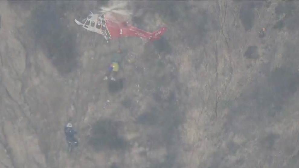 Hiker rescued from Runyon Canyon in Hollywood Hills