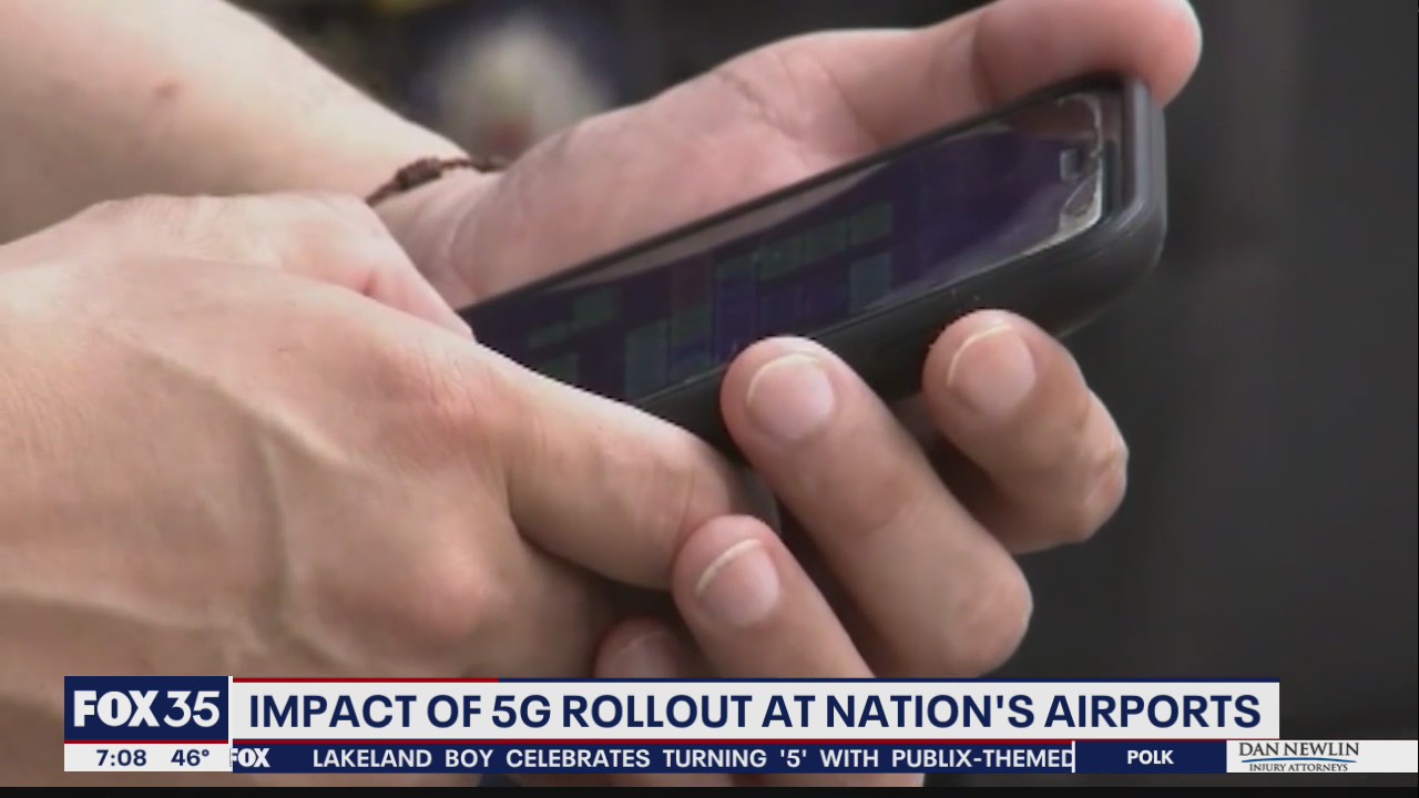 Impact of 5G rollout at nation's airports