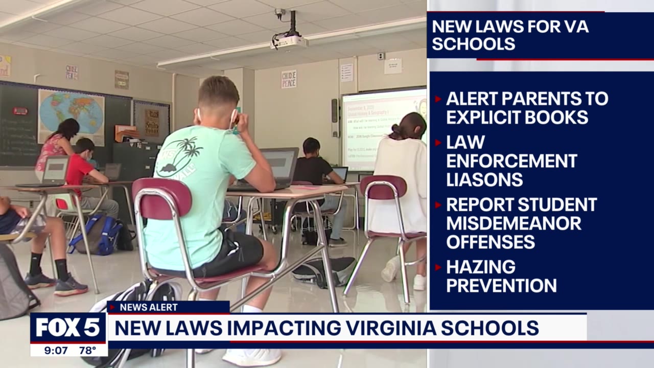 NEW LAWS TAKE EFFECT: Virginia and DC