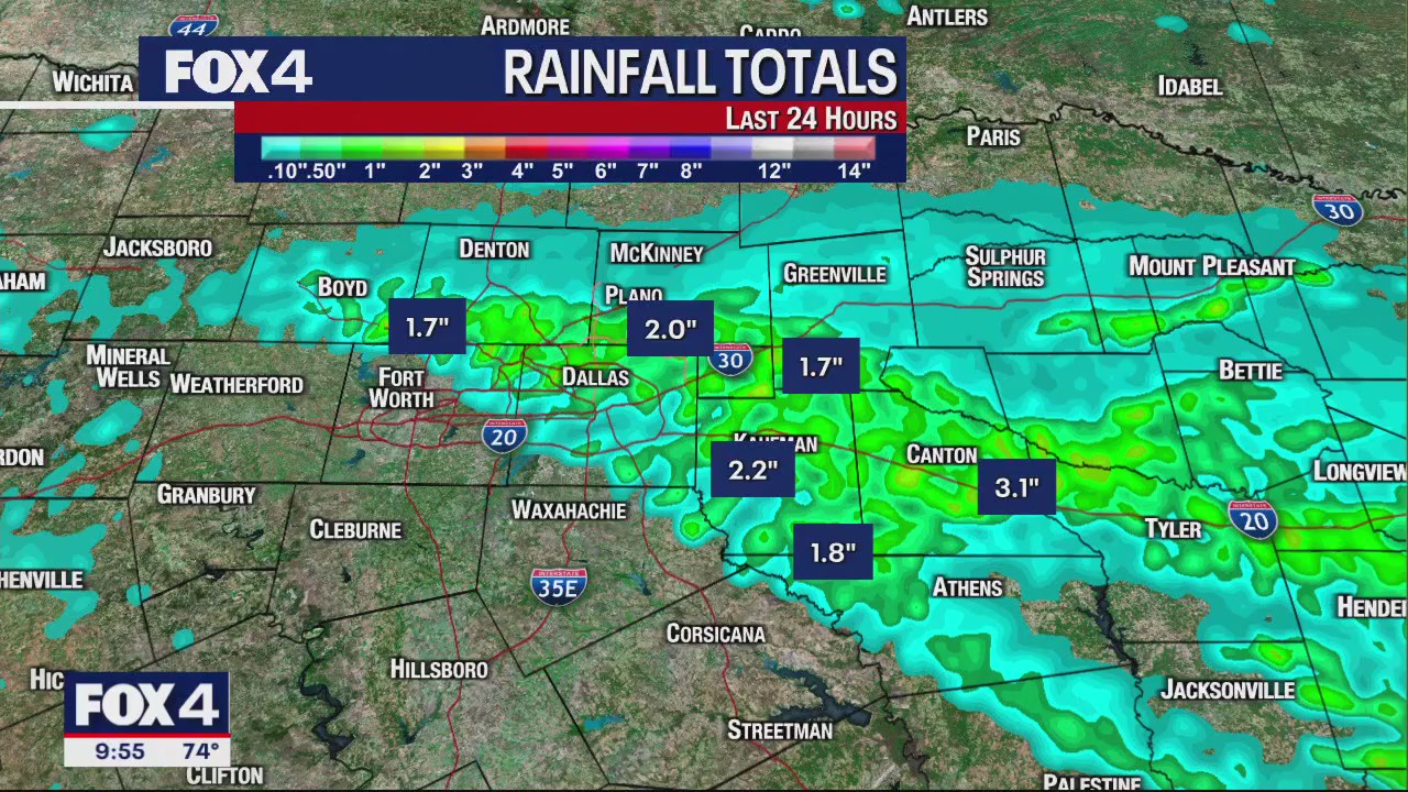 Dallas weather: June 1 overnight forecast