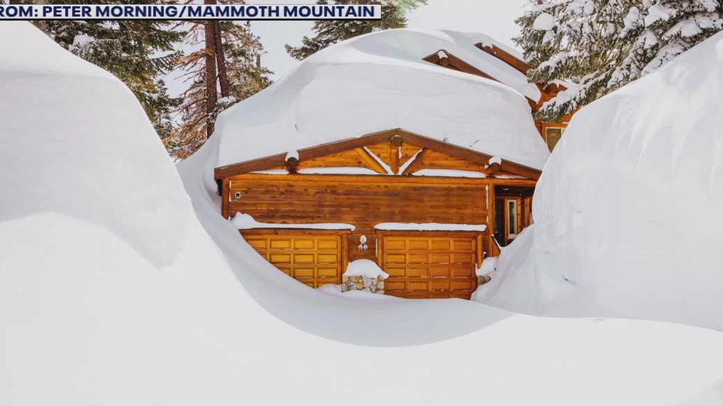 Mammoth Mountain gets 50 feet of snow
