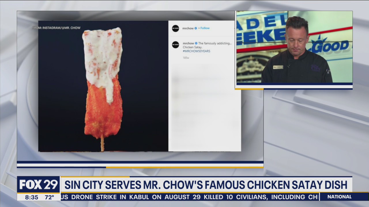 How to make chicken satay dish