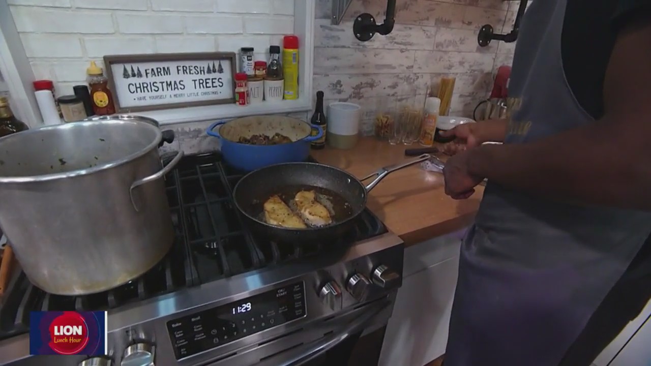 Thomas Thyme cooks up Chilean Sea Bass and black-eyed peas for a New Year's meal