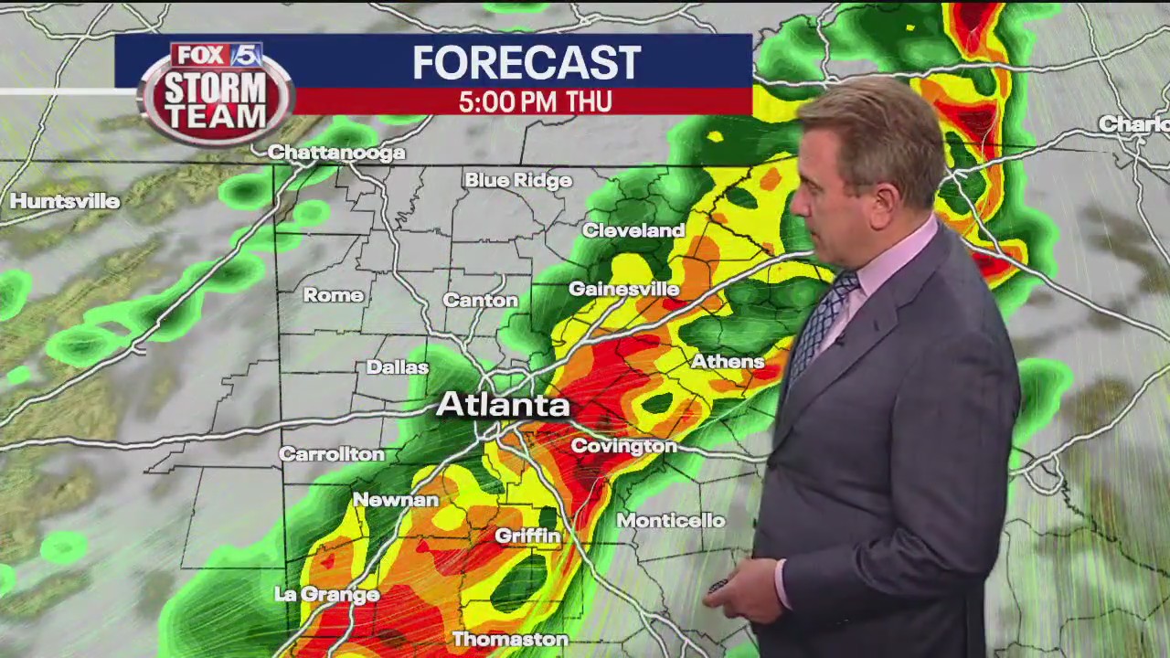 Severe weather outlook for Thursday