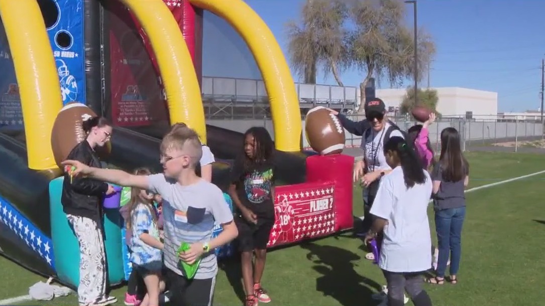 Gilbert high school club hosts carnival