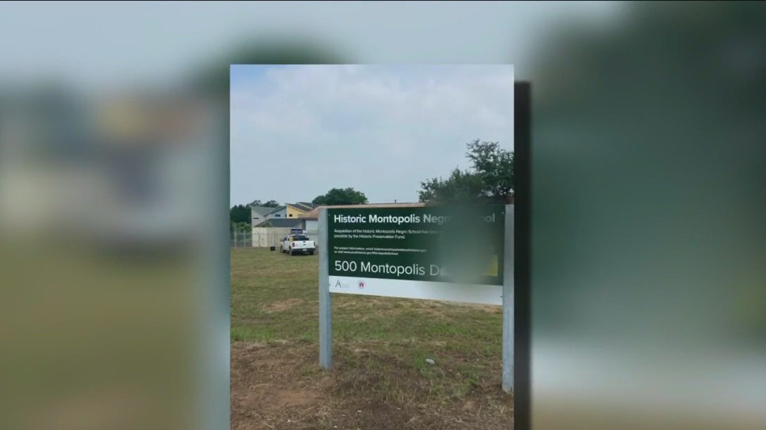 Swastika painted at site of historical black school in Austin