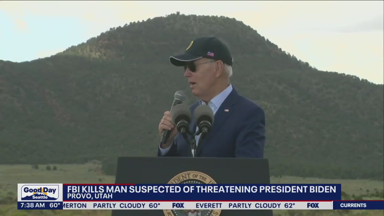FBI kills man suspected of threatening President Biden