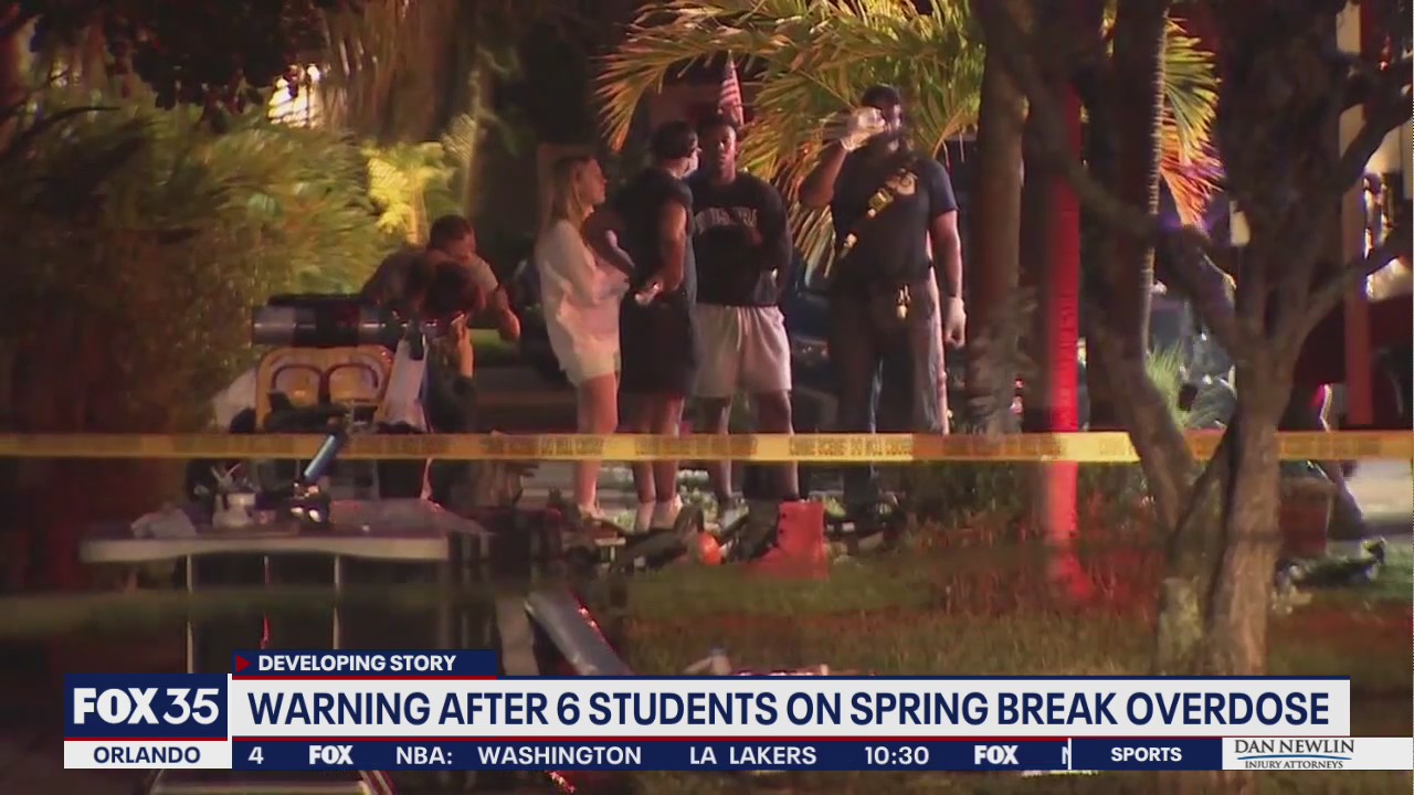 Fentanyl-laced cocaine sickens 6 on spring break in Florida