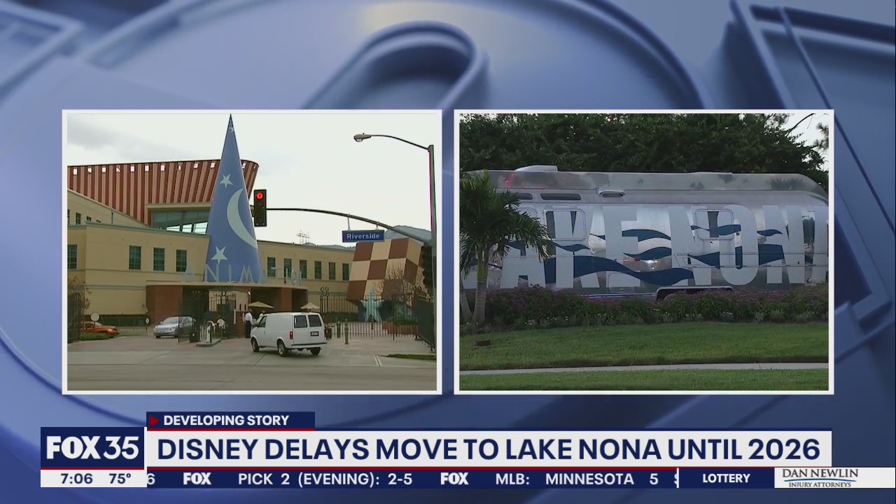 Disney delays move to Lake Nona until 2026