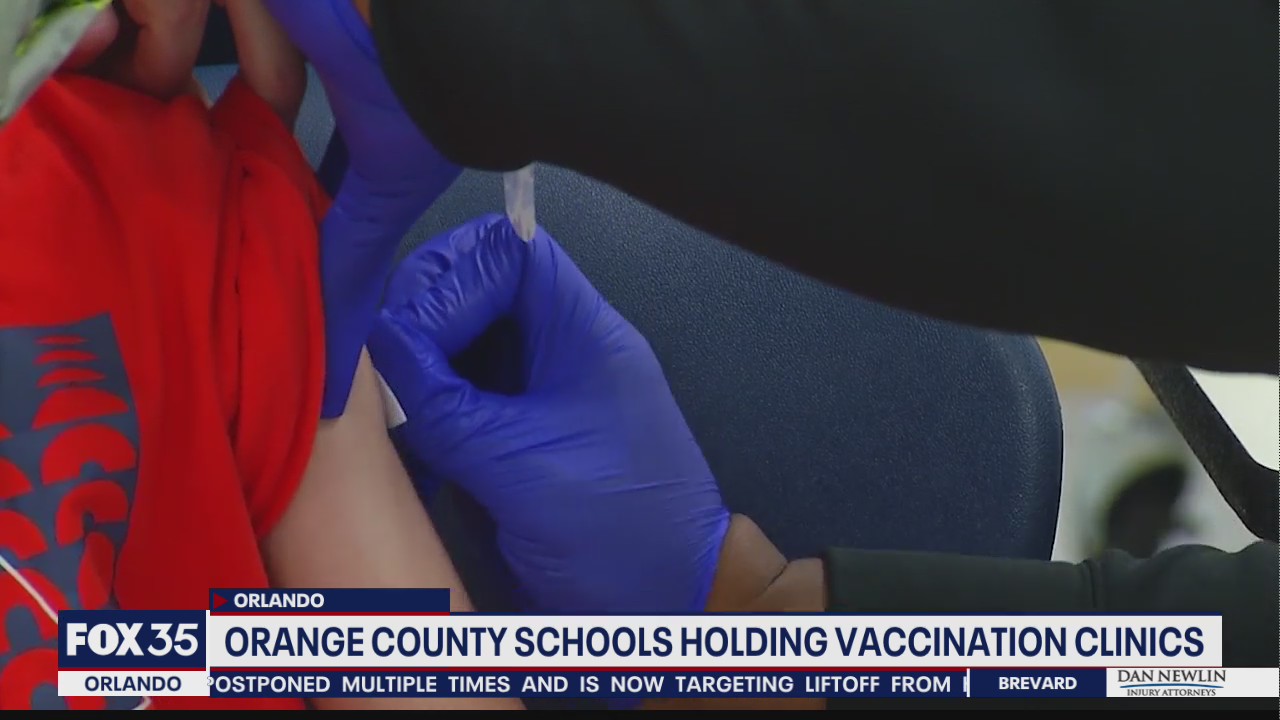 Orange County Schools hold vaccine clinics for kids ages 5 to 11