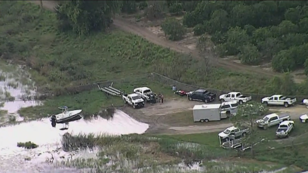 Monday: Dive team searches for missing child in Lake Annie