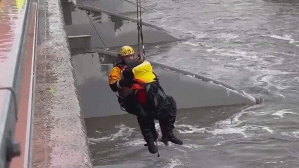 Heavy rains bring flooding, fast-moving waters to SoCal