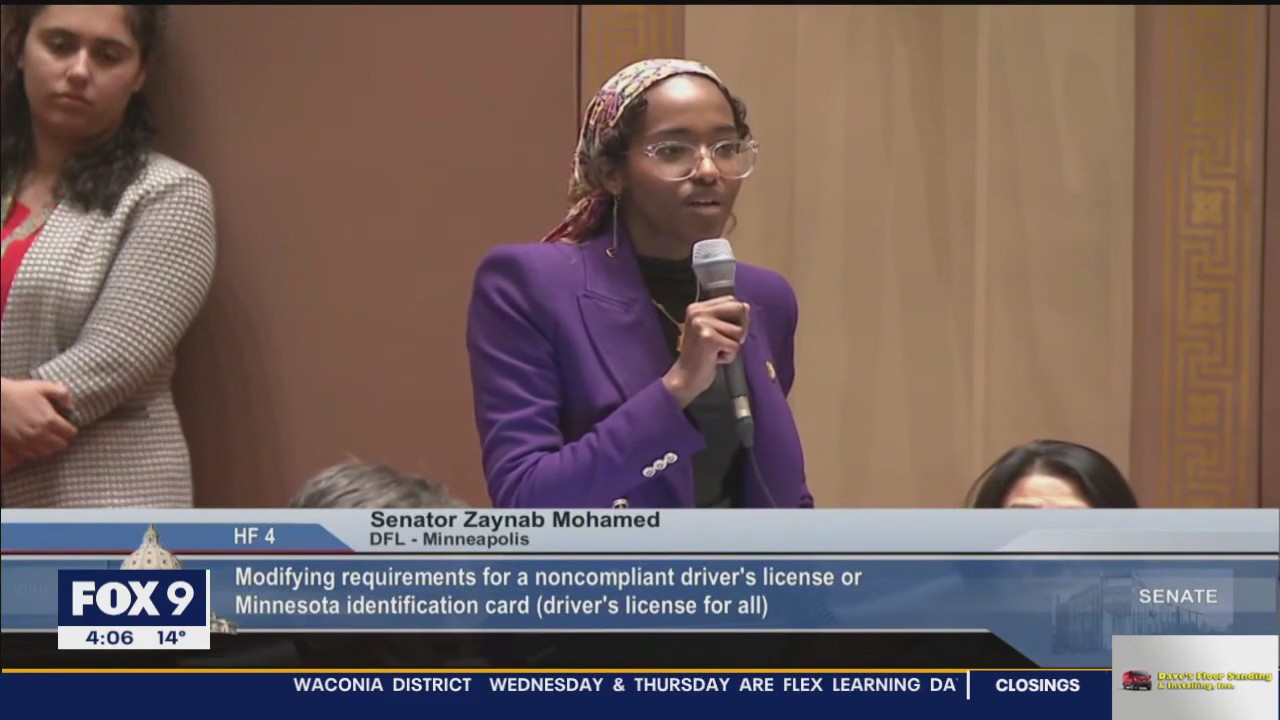 Minnesota Senate passes driver's licenses for all, bill to restore felon voting rights