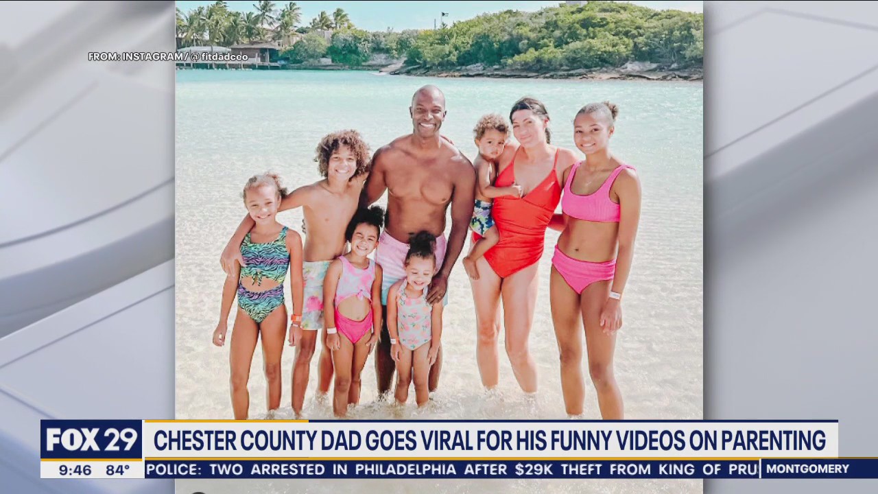 Chester County dad goes viral for funny parenting videos