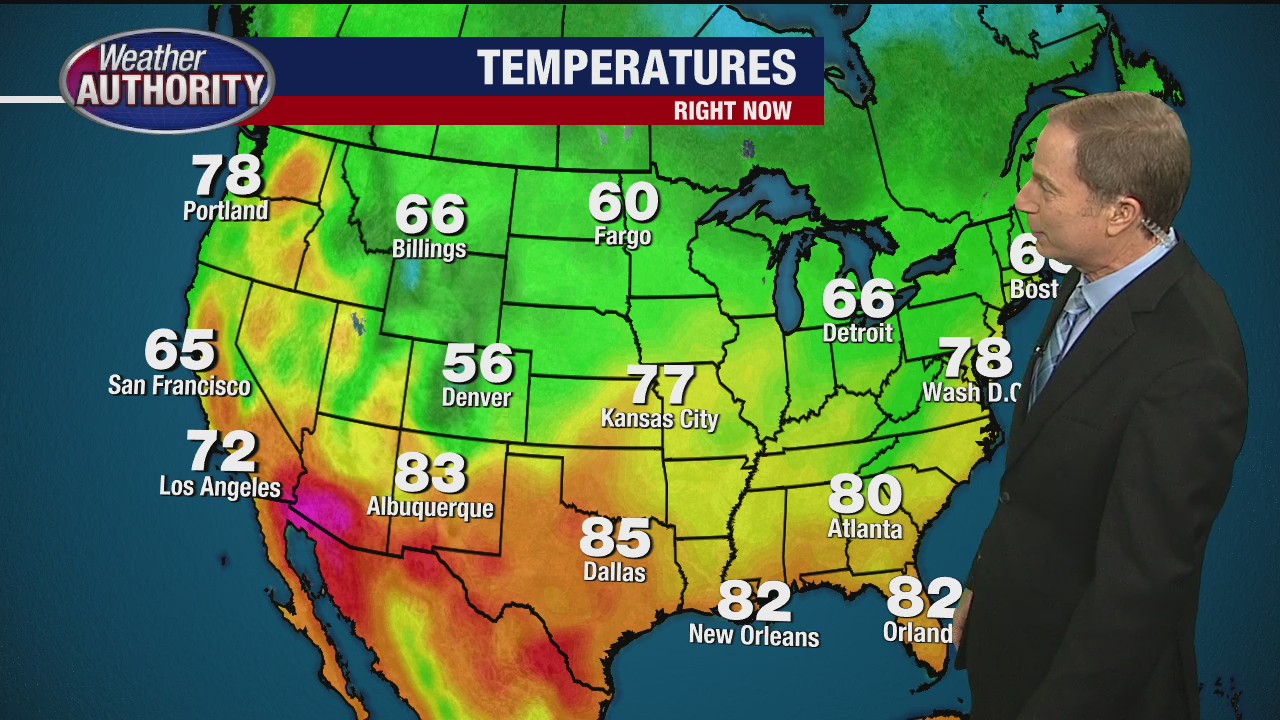 Fall-like temperatures arrive in metro Detroit