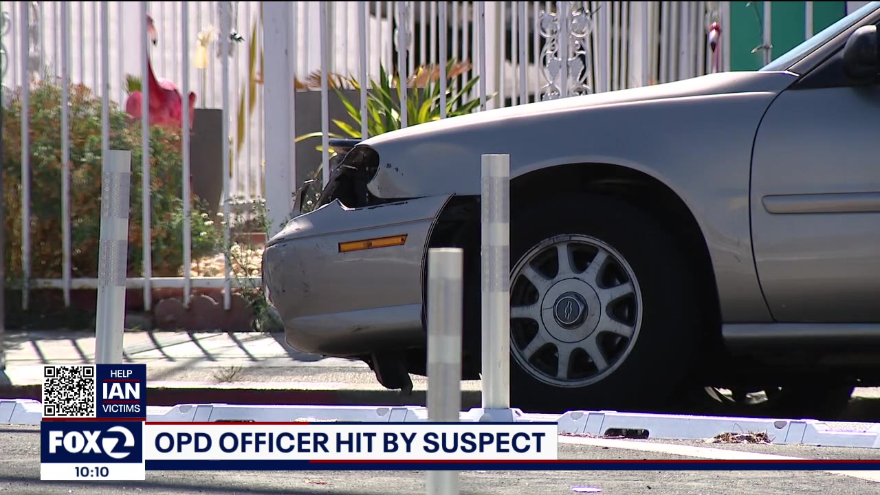 Oakland officer hospitalized by fleeing suspect