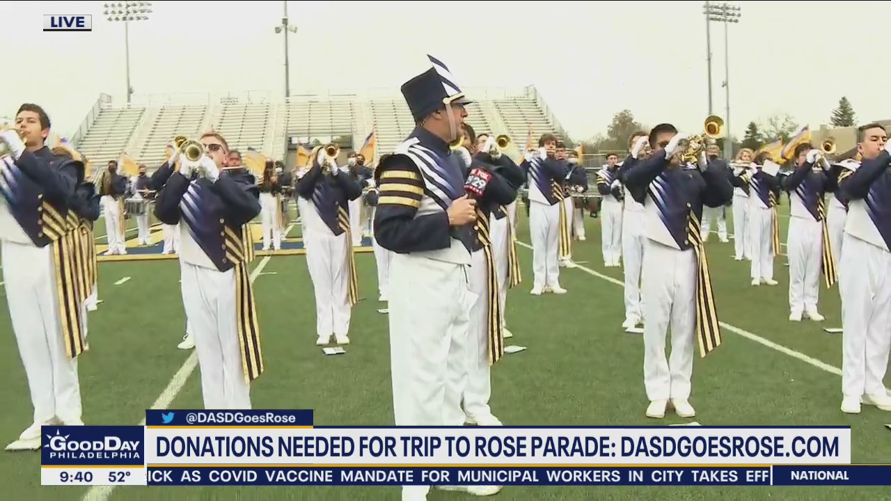 Downingtown marching band fundraising to play at the Rose Parade