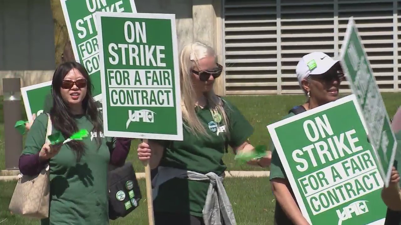 Governors State University joins 2 other Illinois colleges on picket line