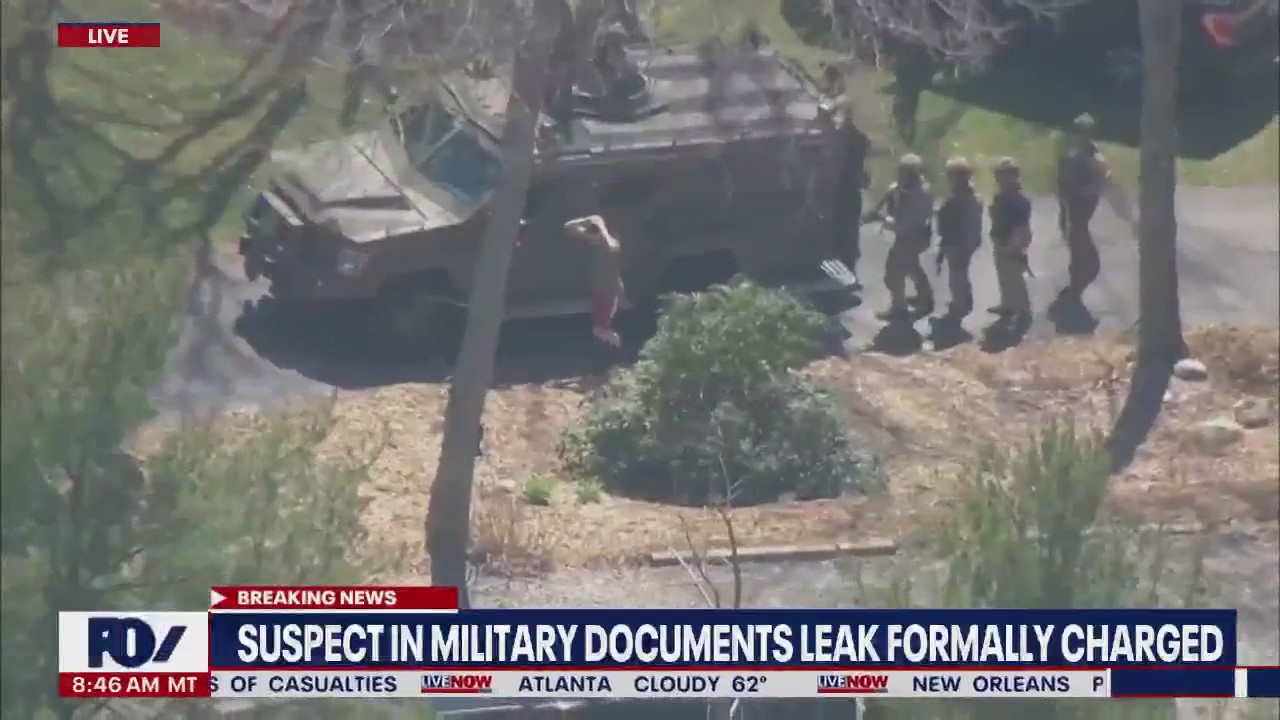 Pentagon leak: Jack Teixeira appears in Boston federal court