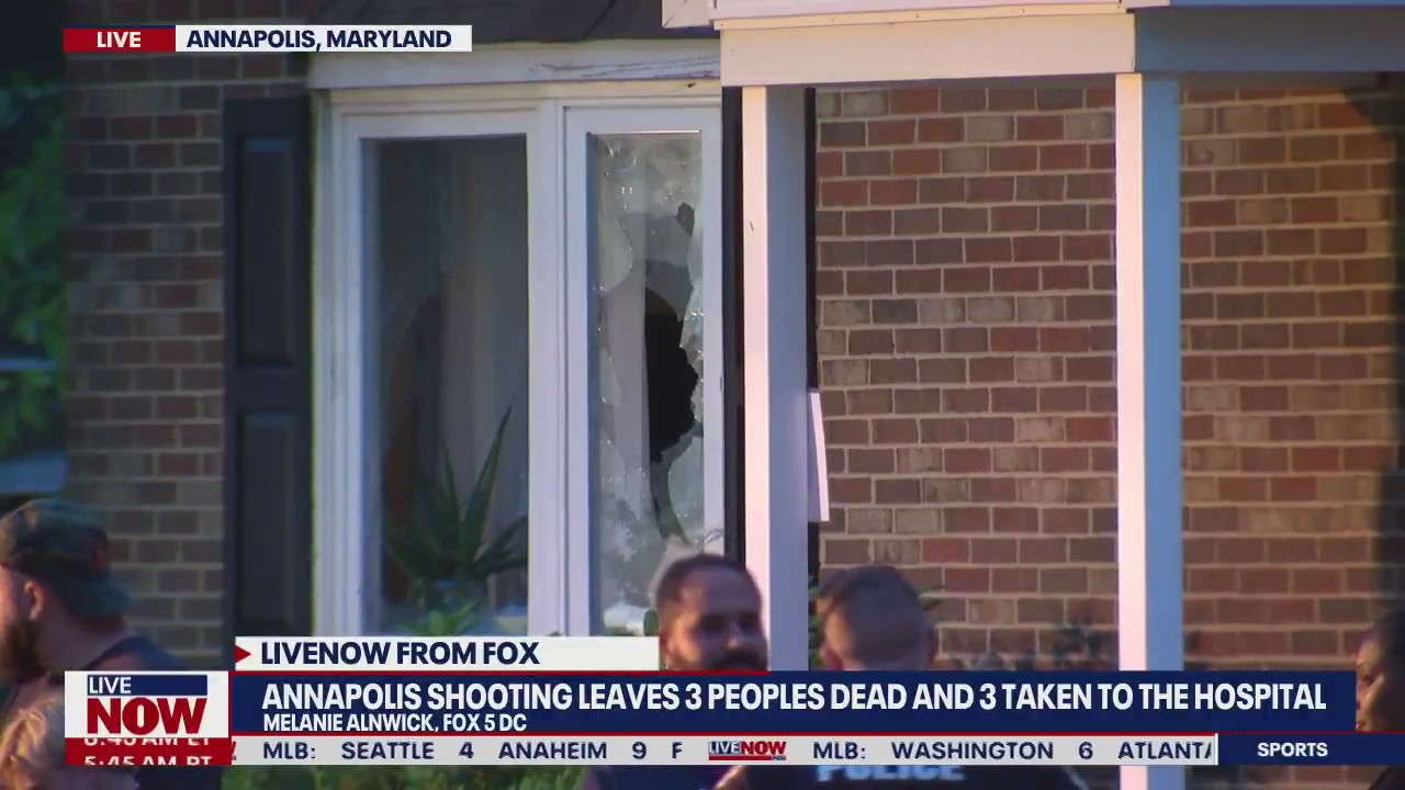 3 killed, 3 wounded in Annapolis shooting