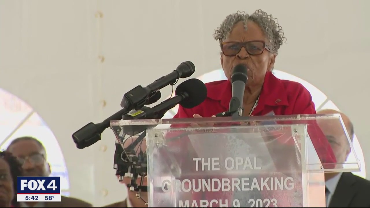 Ground broken for apartment complex built in honor of Opal Lee