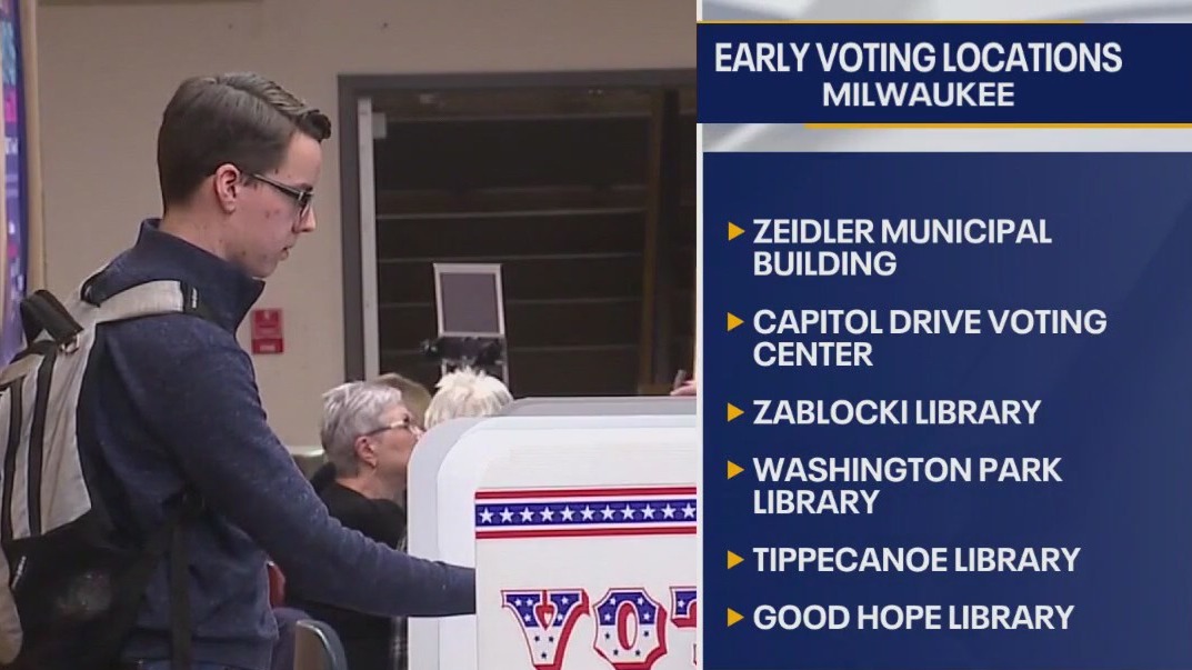 Wisconsin spring primary; early voting