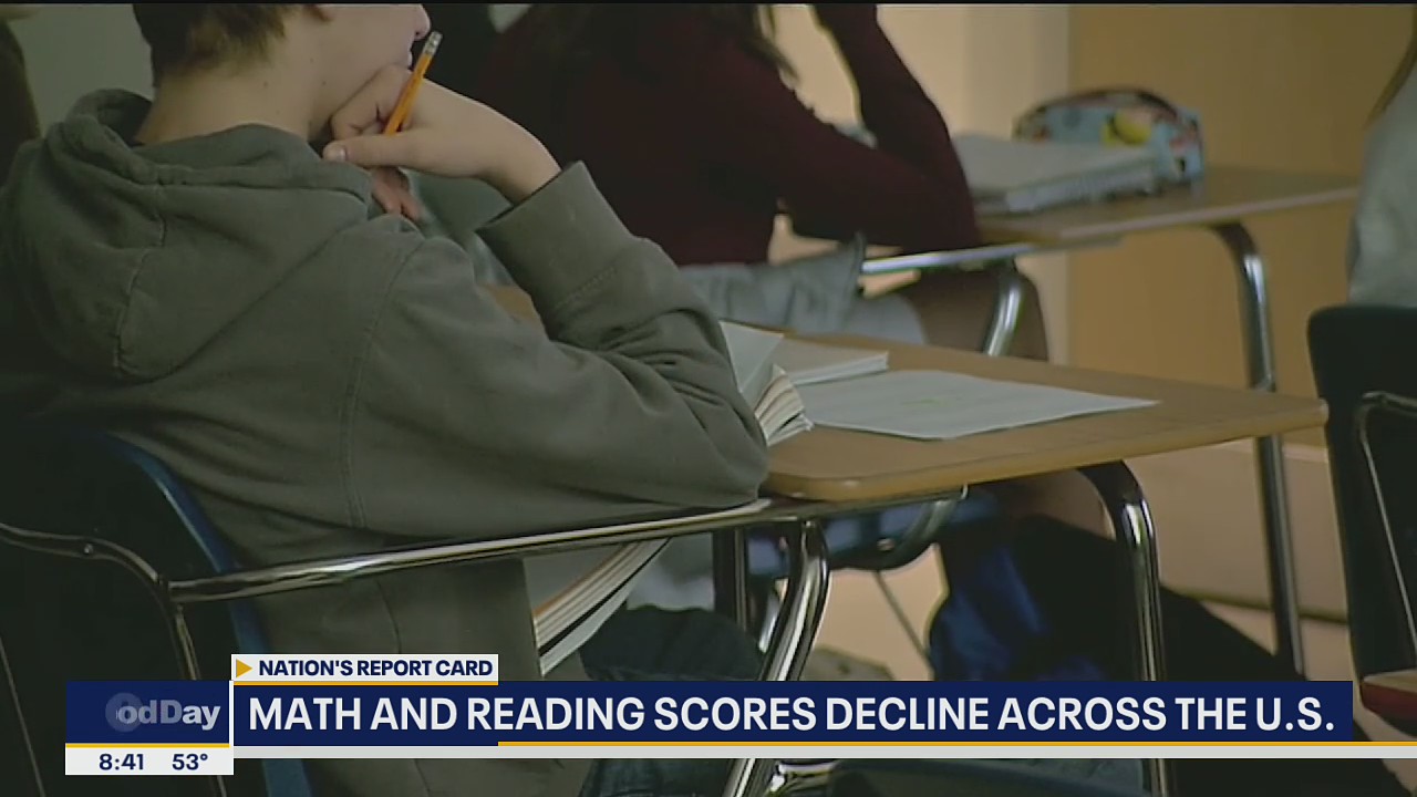 Report: Math and reading scores decline across the U.S.
