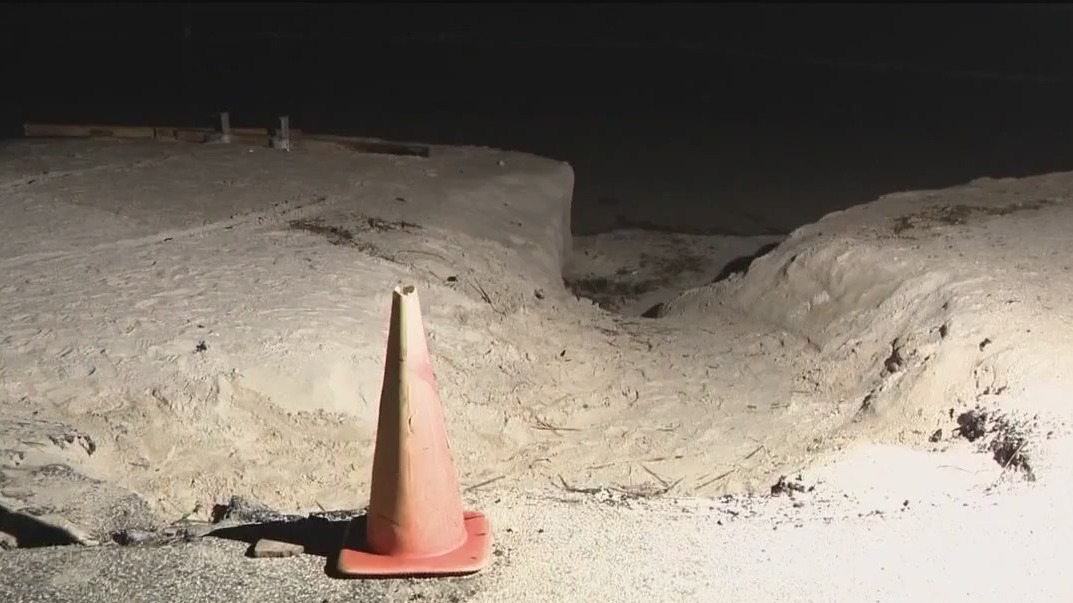 Beach walkovers, ramps closed due to storms