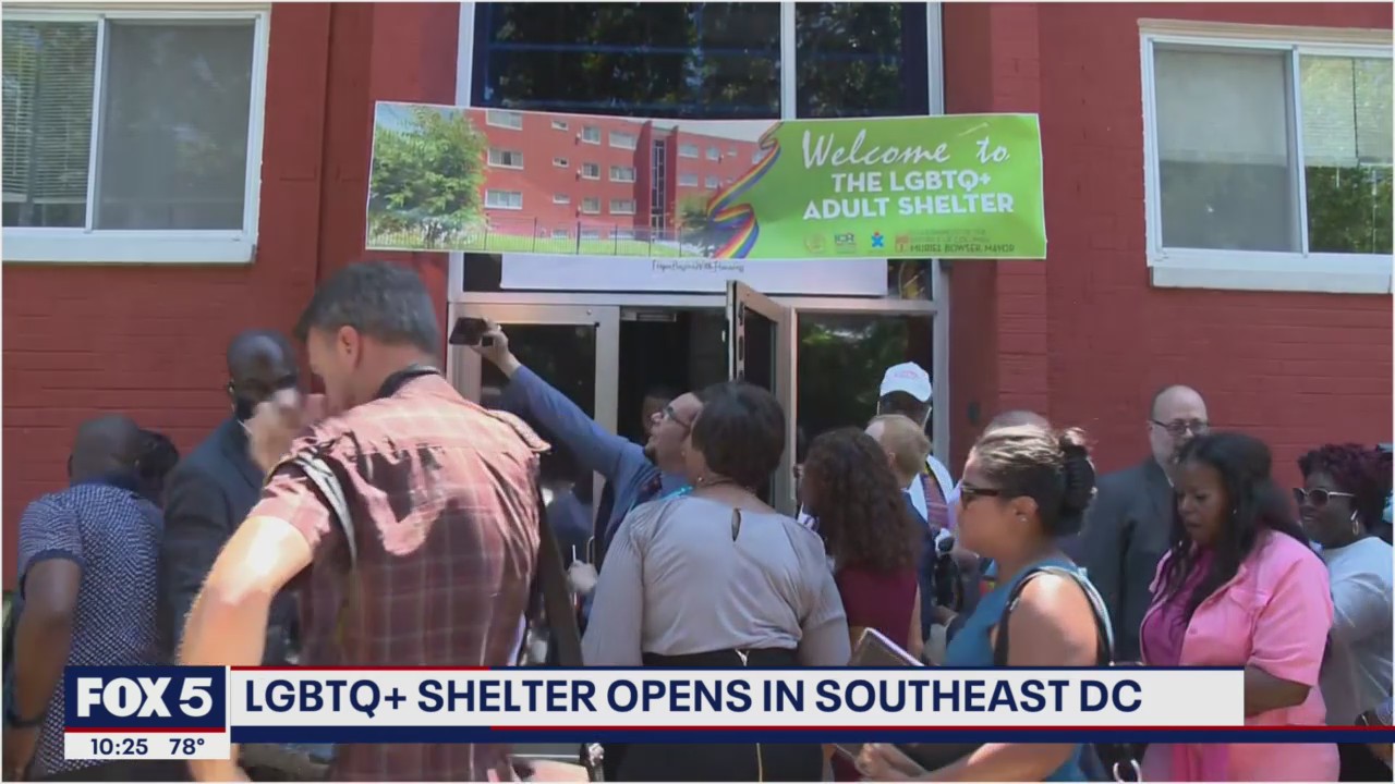 Officials cut ribbon on DC's first LGBTQ+ homeless shelter