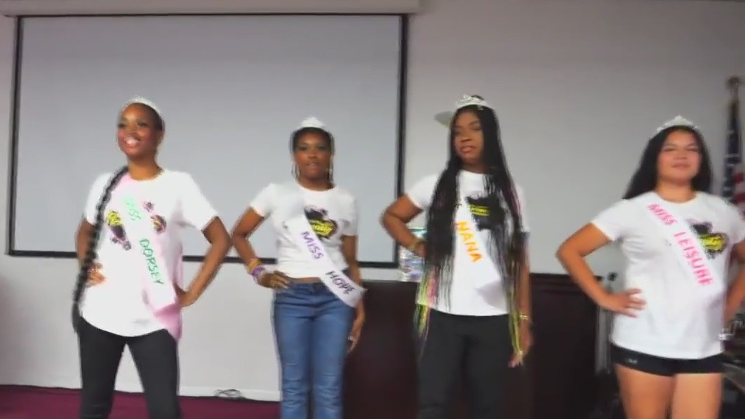 Beauty pageant held for girls in foster care