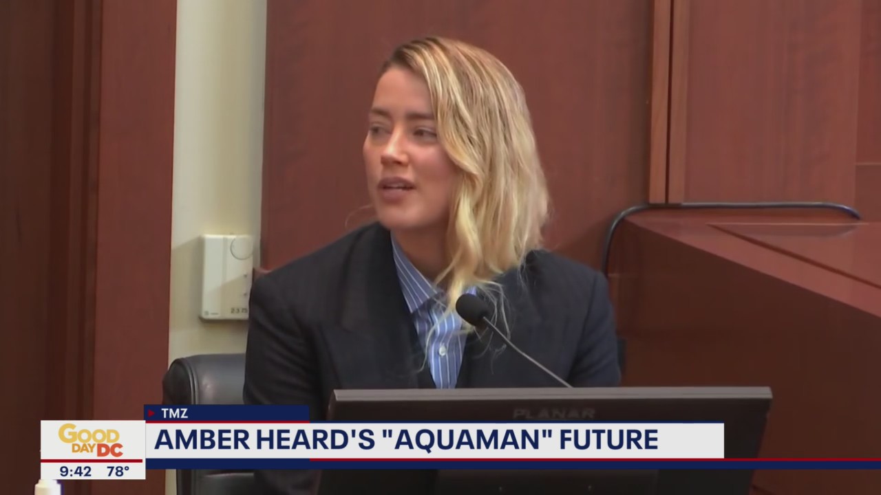TMZ talks Amber Heard's 'Aquaman' future