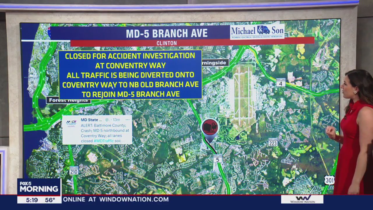 1 killed in Prince George’s County tractor-trailer involved crash